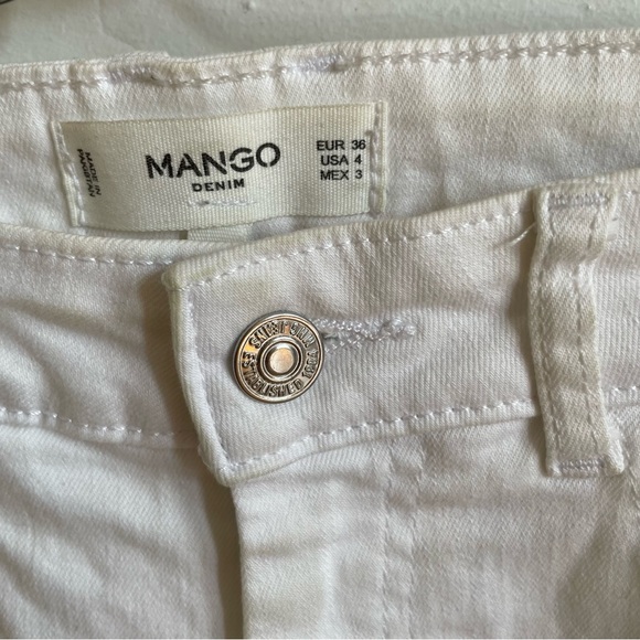 Mango Women’s White Skinny Jeans - Picture 3 of 6